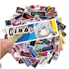 Auto stickers waterdichte sticker 60 pcs cool jdm voor racestyling bumper motorfietshelmhelm skateboard lage vinyl stickers mode bom dhng1