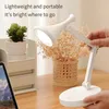 Table Lamps Foldable LED Desk Lamp Night Light Student Dormitory Study Book Reading Eye Protection Lights USB Recharge