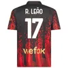 22 23 De Ketelaere R Leao Soccer Jerseys Koche Ibrahimovic Football Shirt Tomori Dias Giroud Rebic Men AC Mlians Kits Tops 999789