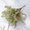 Dekorativa blommor Vackra konstgräs Portable Easy Care Bright Color Imitation Plants for Daily Life