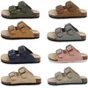 Luxury tofflor Designer Birkinstocks Sandals in Summer Boken kan leka med korksandaler och tofflor Parent-Child Shoes Children's Art Leis