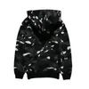 MONS Designer Hoodies Zip up Jaquetas de tubarão de manga comprida casacos com capuz