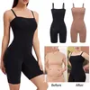 여성 셰이퍼 여성 Bodysuit Shapewear 전신 셰이퍼 배 배 통제 슬리밍 칼집 엉덩이 리프터 푸쉬 허벅지 슬리머 복부 셰이퍼 코르셋 230223