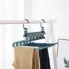 Cabides racks roupas dobráveis ​​calças de armazenamento de salão de salvamento Organizador multifuncional Multilayer Sconhef Secying Wardrobe Tools