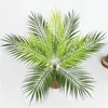 Decorative Flowers & Wreaths Artificial Plastic Leaves Simulation Green Plants 9 Branches Fern Bouquet Fake Craft Home Decoration