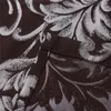 Cortina Cortinas opacas cortas de lujo para dormitorio con estampado de flores, botón superior, 1 pieza, cortinas para ventana de cocina, tela de poliéster 140x170