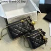 CC محافظ حقيبة مصمم حقيبة يد فاخرة حقائب الموضة Crossbody الكلاسيكية مبطن جلد الغنم كرة ذهبية صغيرة امرأة الكتف حبال حقيبة صندوق عتيق حقائب صغيرة