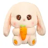 l￥ng￶rat plysch kanin fylld leksak fylld kanin kanin kanin plysch baby leksaker l￥nga ￶ron kanin docka