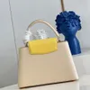 Designer bolsa de couro genuíno bolsa ombro luxo crossbody saco delicado imitação sacola com caixa yl183