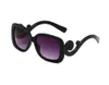 Дизайнерские солнцезащитные очки бокалы бренда открытые оттенки UV400 Farme Fashion Classic Ladies Ladies Luxury Sunglass Mirror для женщин P027