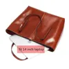 Evening Bags Tote Bag Genuine Leather Classic Bolsa Feminina De Couro Women Large Handbag Shoulder Bolsos Mujer Ladies Designer Handtas