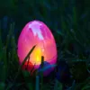 Украшение вечеринки Пасхальные яйца светили свечение в темноте для ночной охоты на свадьбу на день рождения.
