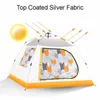 Tentes et abris Tente à ouverture rapide entièrement automatique Camping en plein air Crème solaire épaissie et terrain de camping étanche à la pluie Ménage 34 personnes Tente J230223