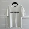 Ess High Street 디자이너 Tees 남자 티셔츠 여름 로고 프린트 코튼 느슨한 캐주얼 짧은 슬리브 티셔츠 남자와 여자 티 유로 크기