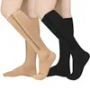 5PC Socks Hosiery Brothock Medical Zipper Compression Socks Women Men High Elasticity Nylon Closed Toe Pressure Stocking for Edema Varicose Veins Z0221