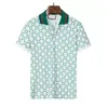 Herr t-shirts sommar 2023 g Italy designer polo skjortor m￤n lyx polo casual t shirt tryck mode high street mens medusa polos