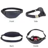 Waist Bags CONTACT'S 100% Crazy Horse Leather Waist Packs Travel Fanny Pack For Men Leather Waist Bag Male Belt Bag Multifunction Chest Bag 230223