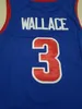 Billups 1 Wallace 3 Hamliton 32 Jersey 2003-2004 Maillots Bleu Basketball Hommes Cousu Jersey S-XXL Mix Match Order