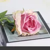 Single rose simulation flower home decoration wedding party landscaping fake flowers