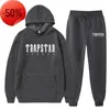 Men's Tracksuits Trapstar London Tracksuit Casual Hoodie And Trousers Two-piece Hip Hop Fashion Jogger Winter 23ss21