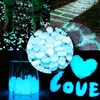 Garden Decorations 24pcs Glow In The Dark Pebbles Stones Rocks For Walkways Path Patio Lawn Yard Decor Luminous