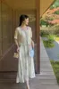 Этническая одежда 2023 Осенний китайский стиль восточный Cheongsam Set Vintage Qipao платье японское повседневное кимоно женщины Hanfu Pd