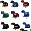 Вечеринки Новые NCAA Snapback Hat Sun Защита вышитая пик