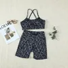 Active Sets Leopard Yoga Suit For Fitness Women Sportwear 2023 Workout Clothes Gym Clothing Sport Outfit Woman Two Piece Set Sexy