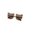 Hair Accessories 2023 Kids UV400 Sunglasses Cute Bear Shaped Outdoor Beach For Toddler Boys Girls 6 Colors