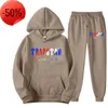 T-shirts pour hommes Survêtement Trapstar Marque Imprimé Sportswear t-shirts 16 Couleurs Chaud Deux Pièces Ensemble Sweat À Capuche Pantalon Jogging