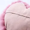 Cuscino Lana Amore Regalo San Valentino Per Fidanzata Simpatica Forma Di Cuore Con Nucleo Di Peluche