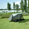 Tenten en schuilplaatsen aricxi multifunctionele pro -tent Oudoor 2 persoon ultralight camping tent 3 seizoen professional 15d Silnylon Rodless Tent J230223