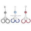 Navel Bell Button Rings D0085 Buikring Drop levering sieraden Body Dhgarden Dhznp