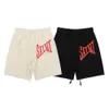 Designer Fashion Cotton Terry Shorts Saint Michael American Simple Stampato maschi Casual Sports Pants