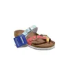 Luxury Slippers Designer Birkinstocks Sandals Boken Shoes Men's and Women's Casual Sandals Flat Toe Slip-on Cork Leather Boken Beach Shoes