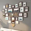 Christmas Decorations Po Frame Wall Hanging Creative Combination Picture Baby Children Heart-Shaped