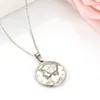 Chains OUFEI Stainless Steel Jewelry Woman Charm Necklaces & Pendants Fashion Jewellery 2023 Chocker Necklace Women Accessories