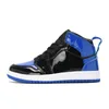 Buty dla dzieci 1S czarny 1 buty boys High Sneaker Designer Basketball Blue Treners Bude Kid Młodzież niemowlęta