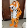 Halloween Furry Tiger Mascot Costume simulation Cartoon Anime theme character Adults Size Christmas Outdoor Advertising Outfit Suit For Men Women