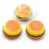 Creative Toy Burger Vent toofu Ball Dragon Fruit Slow Rebound Decompression Toy