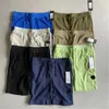 Europe Designer One Glasses Linsficka herr Shorts Casual Bomullsglasögon Avtagbar manlig träningsbyxa Sweatshorts utomhus sommar jogging träningsoverall