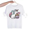 メンズTシャツバブルかわいい漫画ファッションカワイイグラフィックTシャツ夏夏のTシャツトップティーストリートウェアハラジュク面白い人の男性