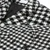 Vestes Femmes Blazer Femmes Hiver Houndstooth Épaissir Casual Manteau À Carreaux Surdimensionné Vêtements D'hiver Femmes À Manches Longues Dames Veste Automne 230222