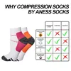 5PC Socks Hosiery Professional Sports Socks Women Men Socks Breathable Sports Socks Ankle Socks Low Tube Comfortable Running Compression Socks Z0221