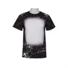 DIY T Shirts Sublimation Blanchi Transfert De Chaleur Blanc Polyester Hommes Femmes DHL En Gros