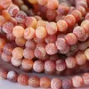 Beads Fashion Multicolor Natural Weathered Carnelian Stone Agat Onyx 14mm Round Loose Diy Women Elegant Jewelry 15inch A01-5