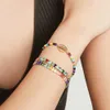 Länkkedja go2boho handgjorda pärlstav tila armband set mix färg pärlor smycken vänskap armband modetillbehör för kvinnor män gåva g230222