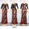 Ethnic Clothing MD Dubai Kaftan African Sequins Dress Women Turkey Bodycon Sexy Robes African Lady Traditional Elegant Party Dress Vestidos 230223