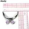 Accessori per parti di borsa 10 PcsLot 8.5 CM Stripe Lollipop Bead Metal Purse Frame Bright And Clean Semicerchio Silver Kiss Clasp Bag Accessory 230223