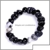 Outras artes e of￭cios charme pulseiras irregulares de ￡guas pulseira para mulheres de alta qualidade colorf stone natural homens pulseiras j dhzyk